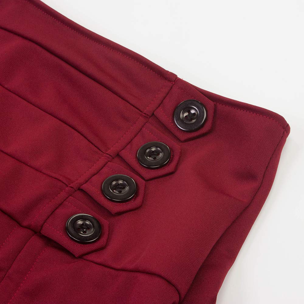 2026 Jupe rétro Coutures Dentelle Sac Hanche Automne Hiver Bouton Femme élégante