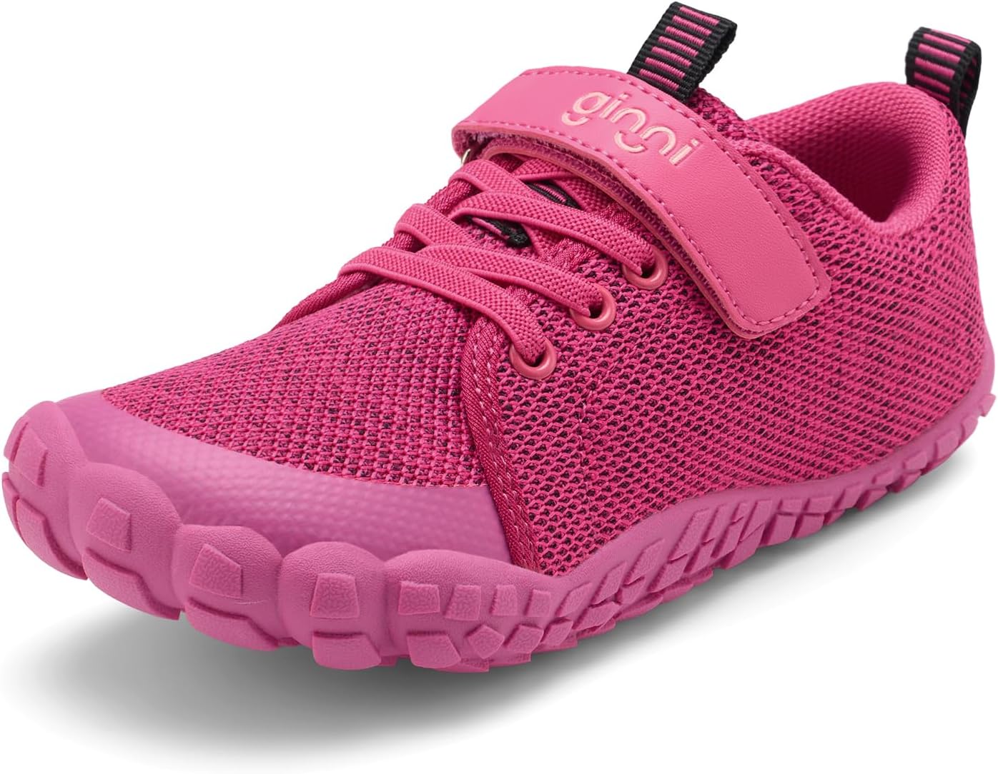 GINNI Boys Girls Shoes Kids Barefoot Shoes Lightweight Walking Running Athletic Sneakers Breathable Zero Drop Shoes Naturally Splay Wide Toe Box Shoes for Toddler Little Big Kids