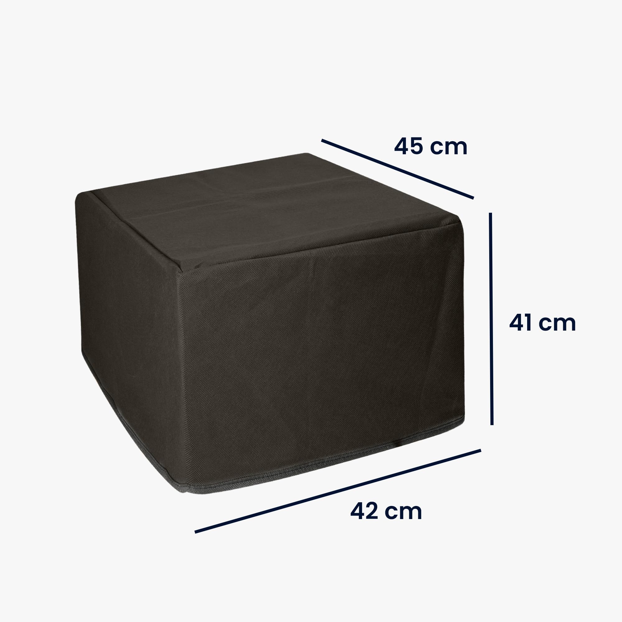 kwmobile Carcasa Compatible con Brother DCP-L3560CDW / MFC-L3740CDWE - Funda Antipolvo de Impresora - Forro Protector Gris Oscuro — view 4