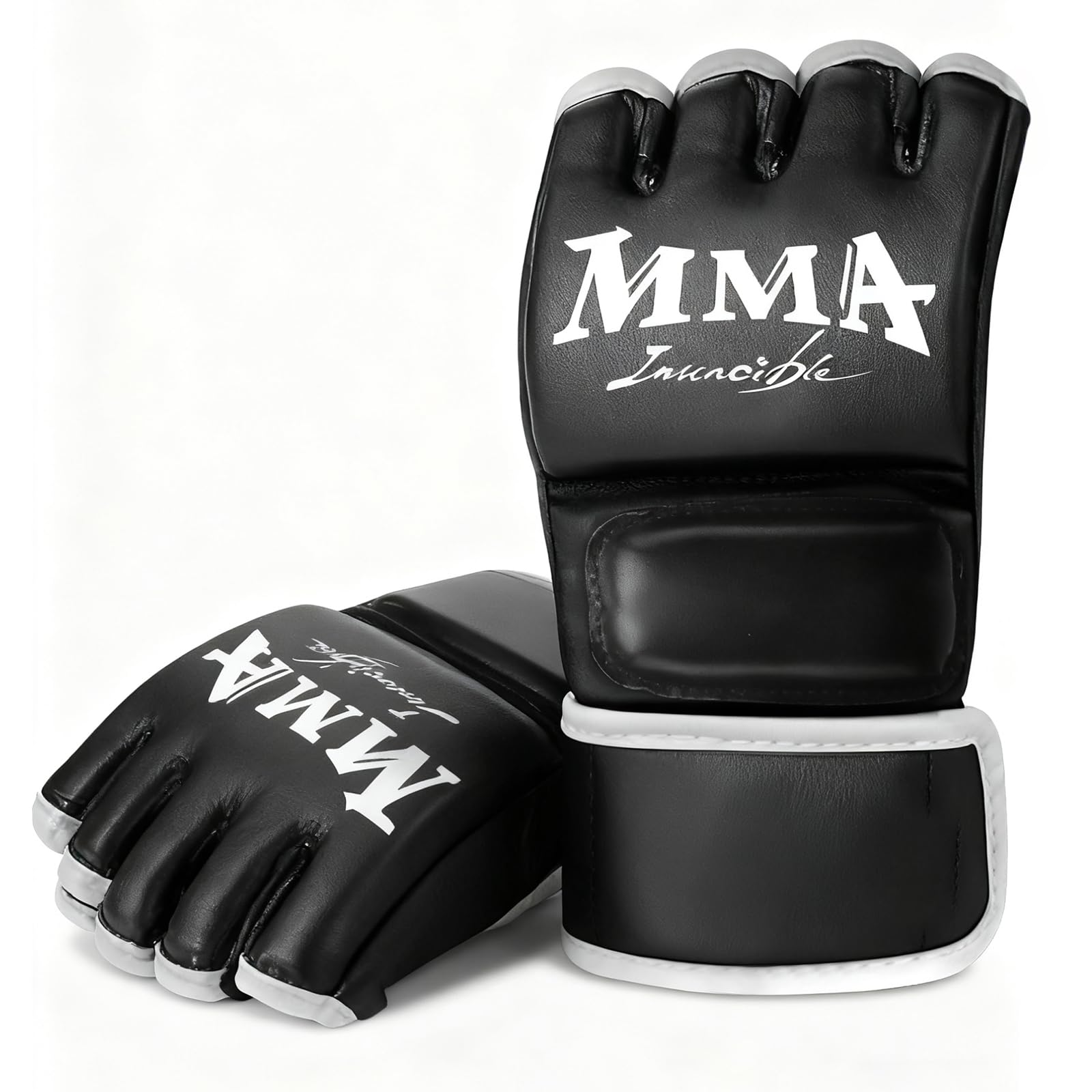 JUOIFIP Boxhandschuhe, Muay Thai Kickboxen Sparring für Lange Haltbarkeit