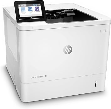 HP LaserJet Enterprise M611dn Wired Laser Printer - Includes Starer Toner Cartridges