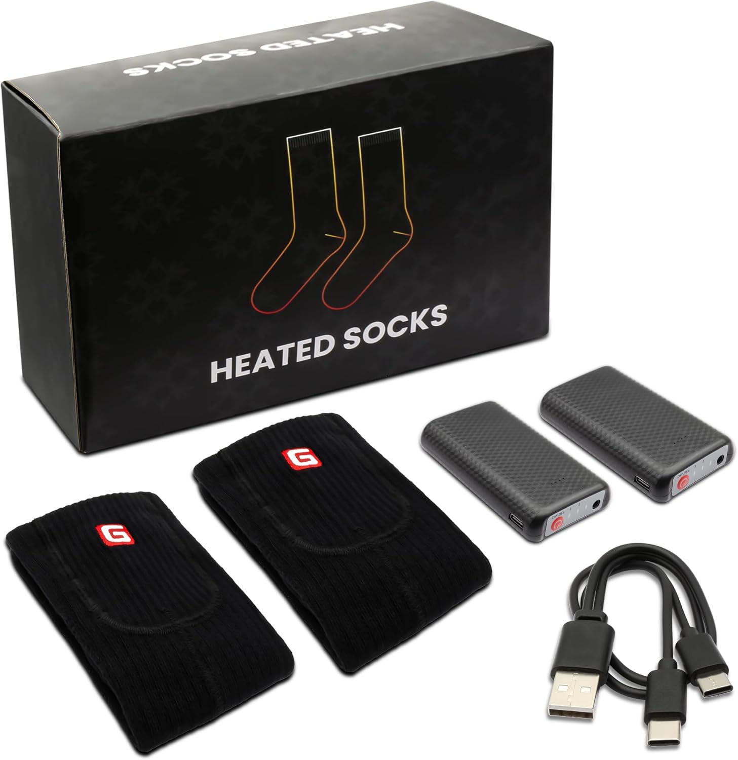 Electric Heated Socks for Teenagers Youth,Rechargeable Battery Powered Operated Heated Socks for Middle Senior High School - Image 9
