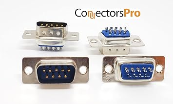 PC Accessories - DB9 Male D-Sub Solder Type Connector, 50-Pack