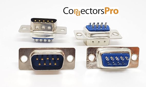 PC Accessories - DB9 Male D-Sub Solder Type Connector, 50-Pack