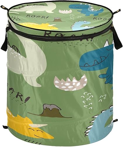 Hamper small collapsable baskets organization and storage boxes for closet Childish Dinosaur Pattern Sweet Fashion Clothes,mueble para zapatos