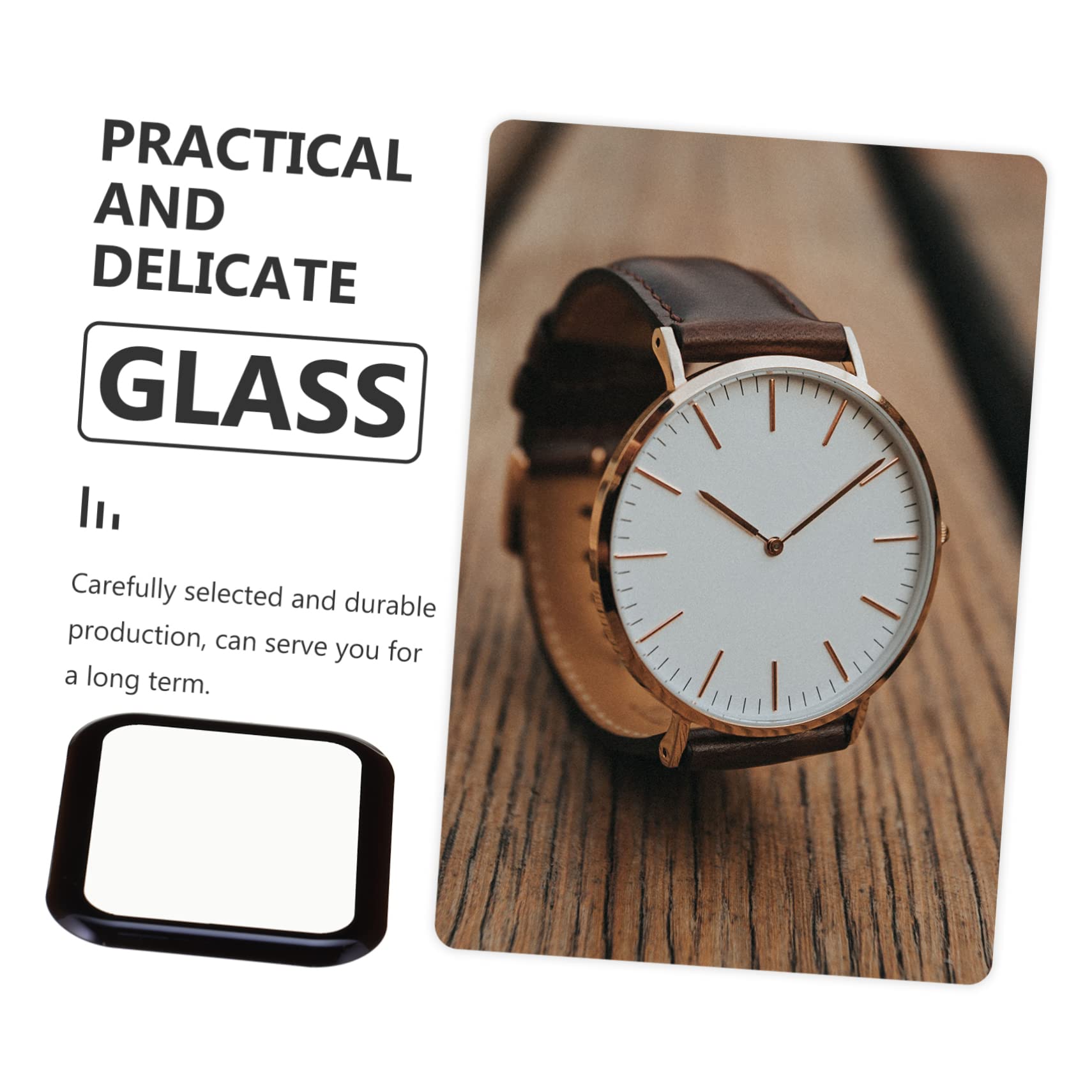 OSALADI 10stücke Gehärtetes Glas Displayschutzfolie Für Watch Vollständiger Schutz Kompatibel Mit Watch Und Fingerabdruckfrei