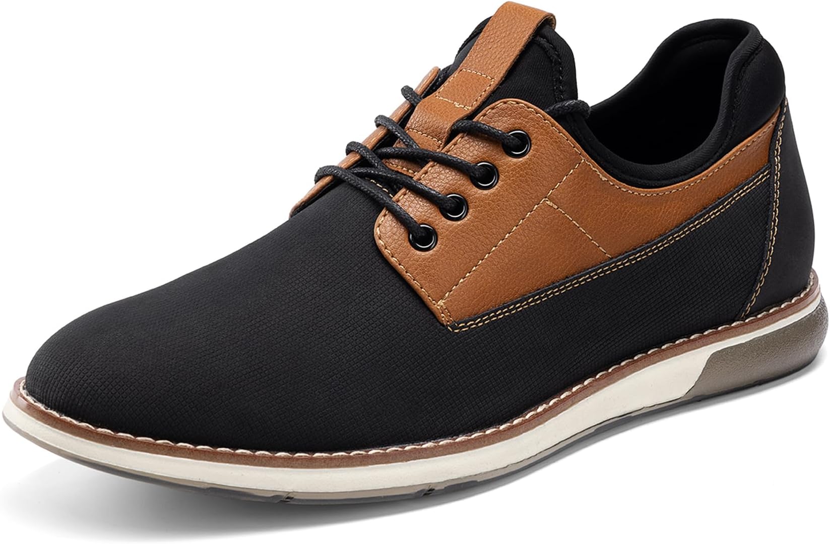Men's Plain Toe Oxford Shoes Business Formal Derby Dress Sneakers Crossflex GentEdge