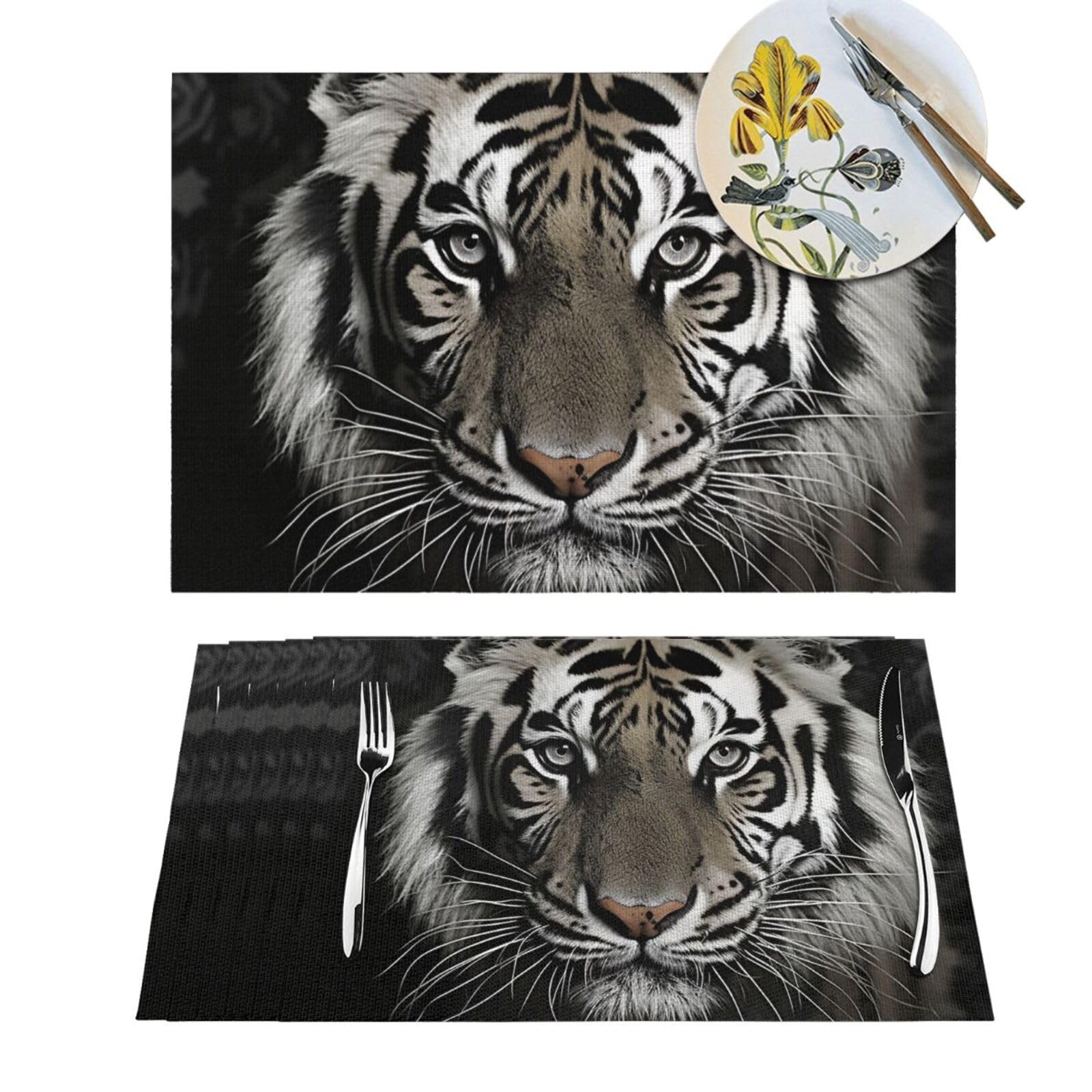 Sets de table en PVC lavables pour repas de mariage et fêtes