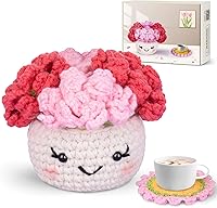 Vista 1 de Crochetta Kit de ganchillo para principiantes, kit de inicio de ganchillo con tutoriales en video paso a paso, kits de animales de ganchillo