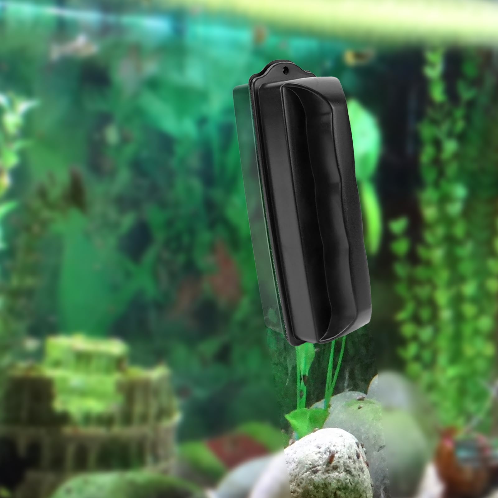 Detergente magnetico per vetri dell'acquario, spazzola magnetica per la pulizia dei vetri per superfici in vetro, acquari e finestre