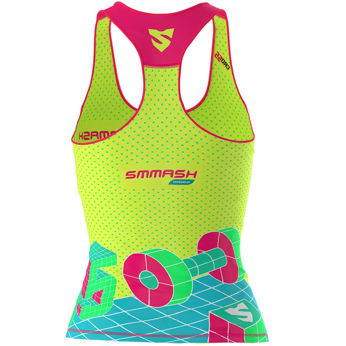 SMMASH Steampunk Sport Top Tank para Mujer, Camiseta de Tirantes Deportivas, Camiseta sin Manga para Fitness, Yoga, Formación, Material Transpirable y Antibacteriano - 4