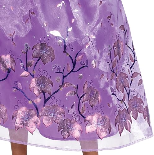 Miniatura 5 de Disguise Disfraz de princesa Rapunzel para niñas, disfraz oficial de princesa de Disney, disfraz infantil