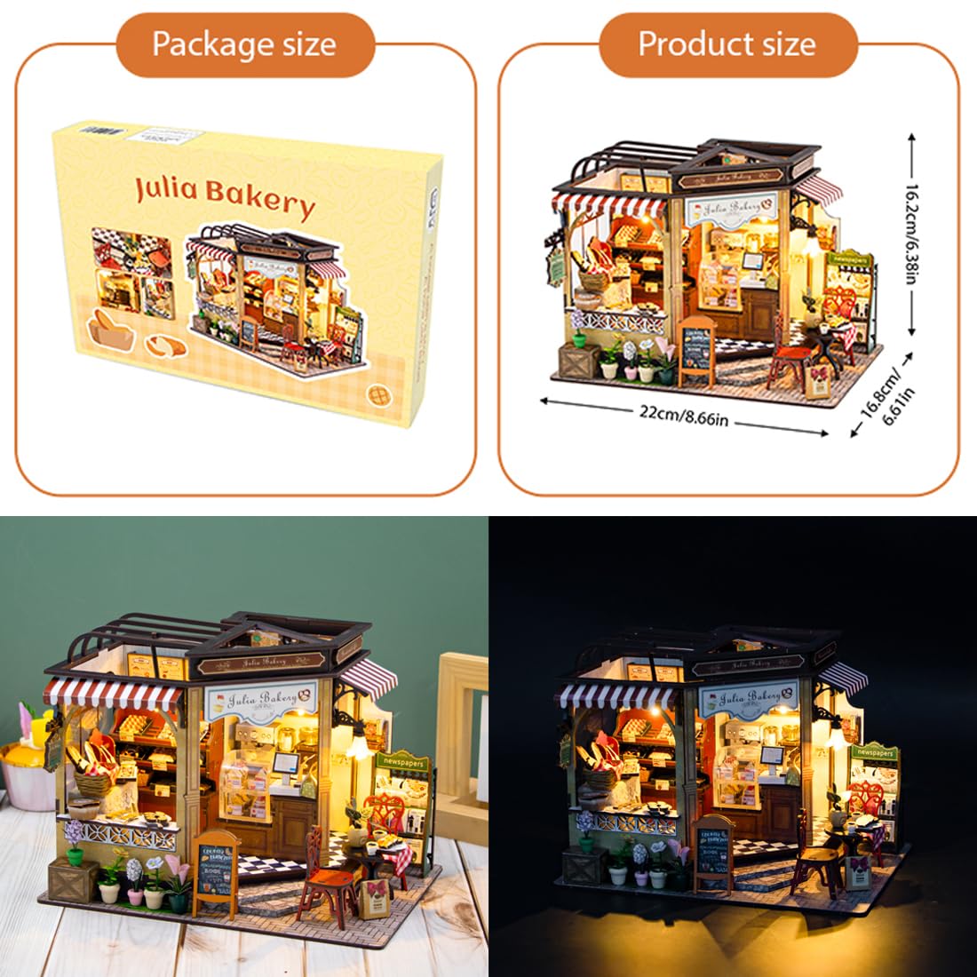 DIY Miniature House Kit: Borrowed Garden The Good Toy Group