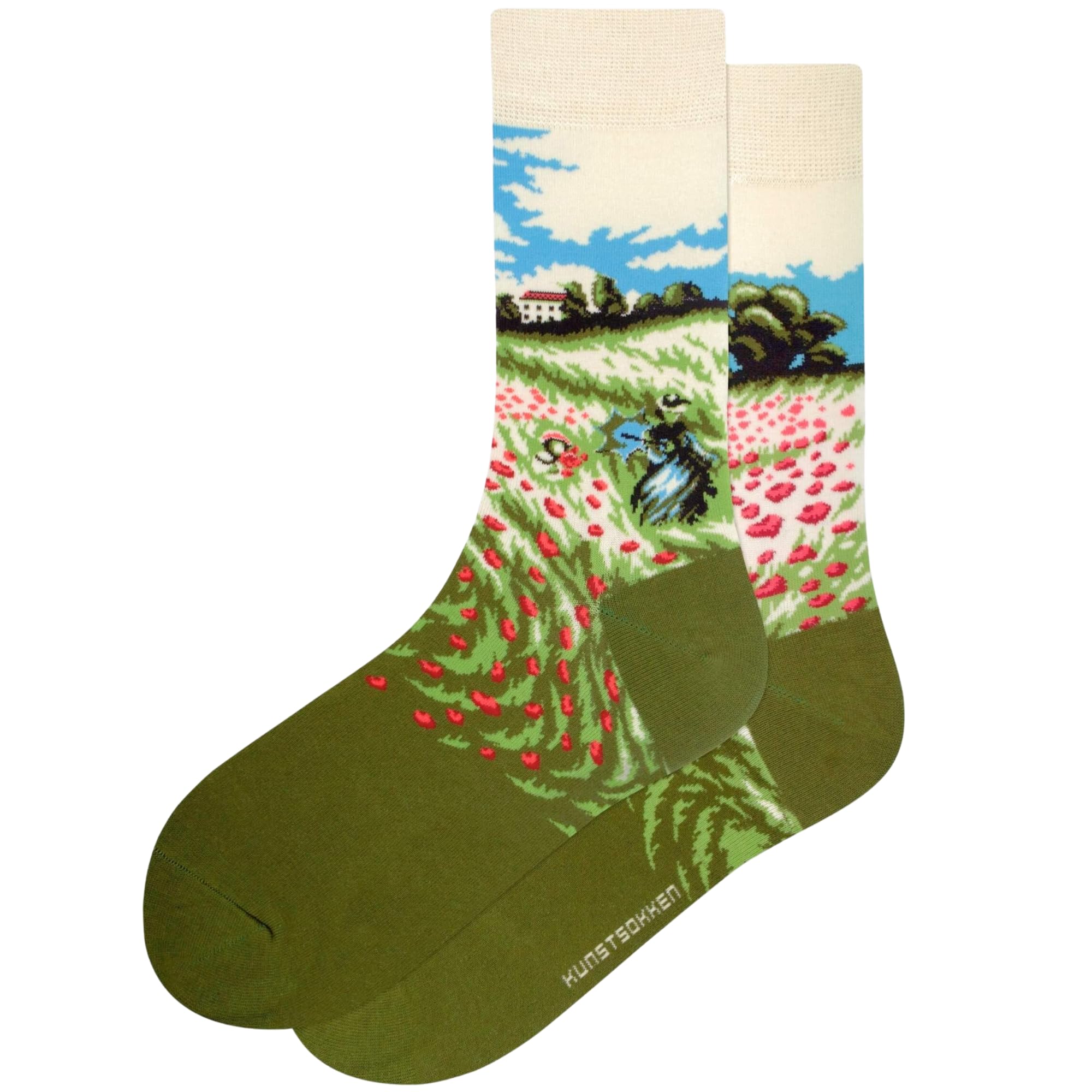 Kunstsokken Art Socks - Poppies - Henri Matisse - gifts for artists stocking presents novelty socks christmas stocking fillers women sock gift set