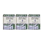 Indigo Wild Zum Goat\'s Milk Soap Bar - Bar Soap for Hands & Body Made with Essential Oils - 3 oz - Lavender-Mint (3 Pack)