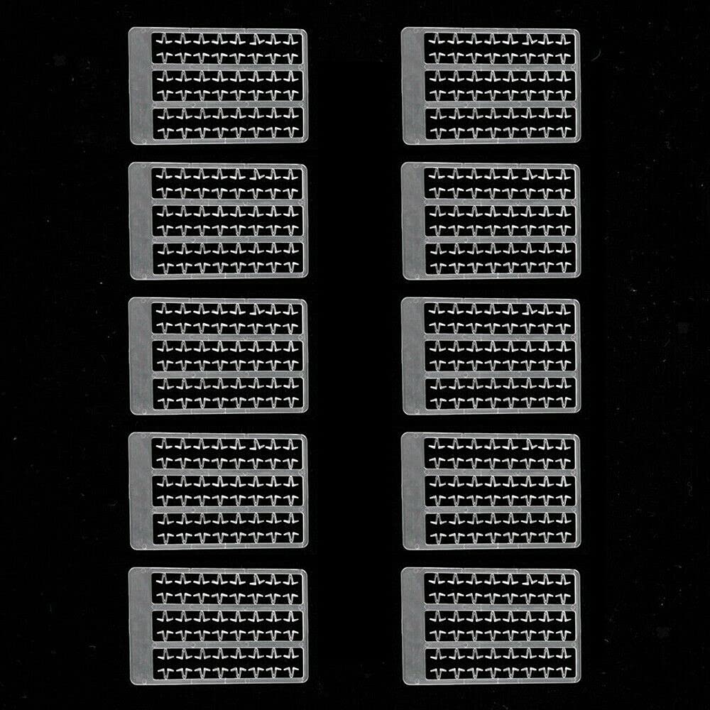 Shinekoo10Pcs Fishing Boilie Stops V Shape Bait Stopper for Pellets Meat Corn Hair Rig