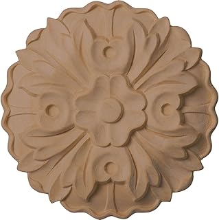 Ekena Millwork ROS05X05KEAL Kent Floral Round Rosette, 5
