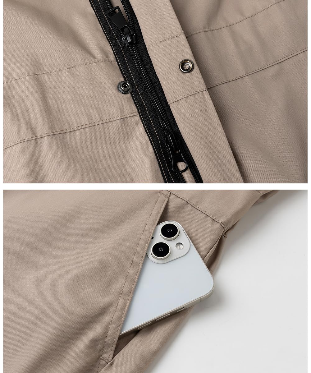 Monos de Manga Corta para Hombre Verano Mono de Trabajo Taller Traje de Trabajo