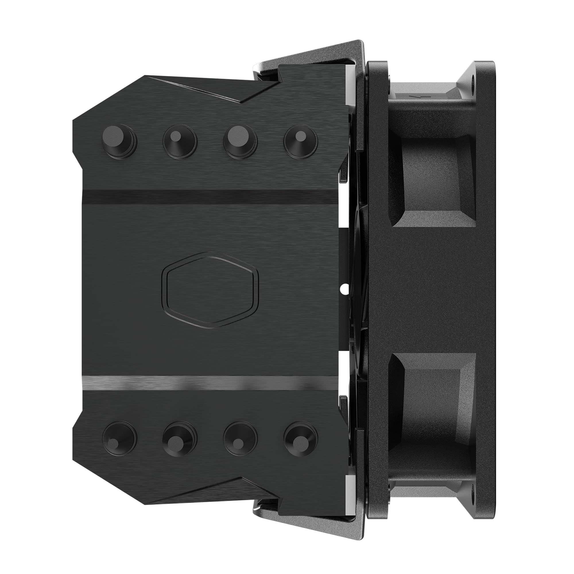 Cooler Master Hyper 411 Nano CPU Air Cooler, SickleFlow 92 PWM Fan, 4 Copper Heat Pipes, 136mm Tall, Sleek Top Cover, AMD Ryzen AM5|AM4, Intel LGA 1851|1700 Brackets