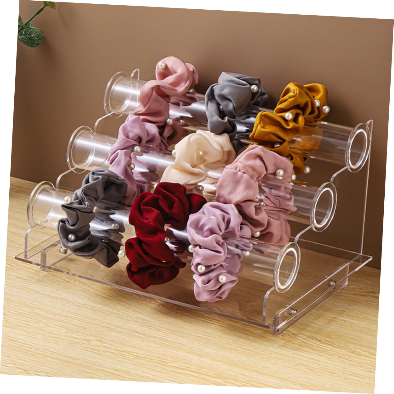 Gatuida Acryl Schmuckorganizer 3-stufig für Armbänder und Haarbänder