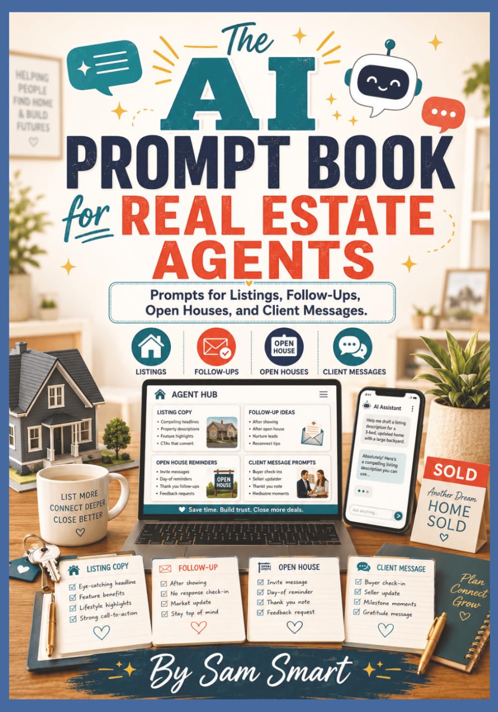 The AI Prompt Book for Real Estate Agents: Prompts for Listings, Follow-Ups, Open Houses, and Client Messages