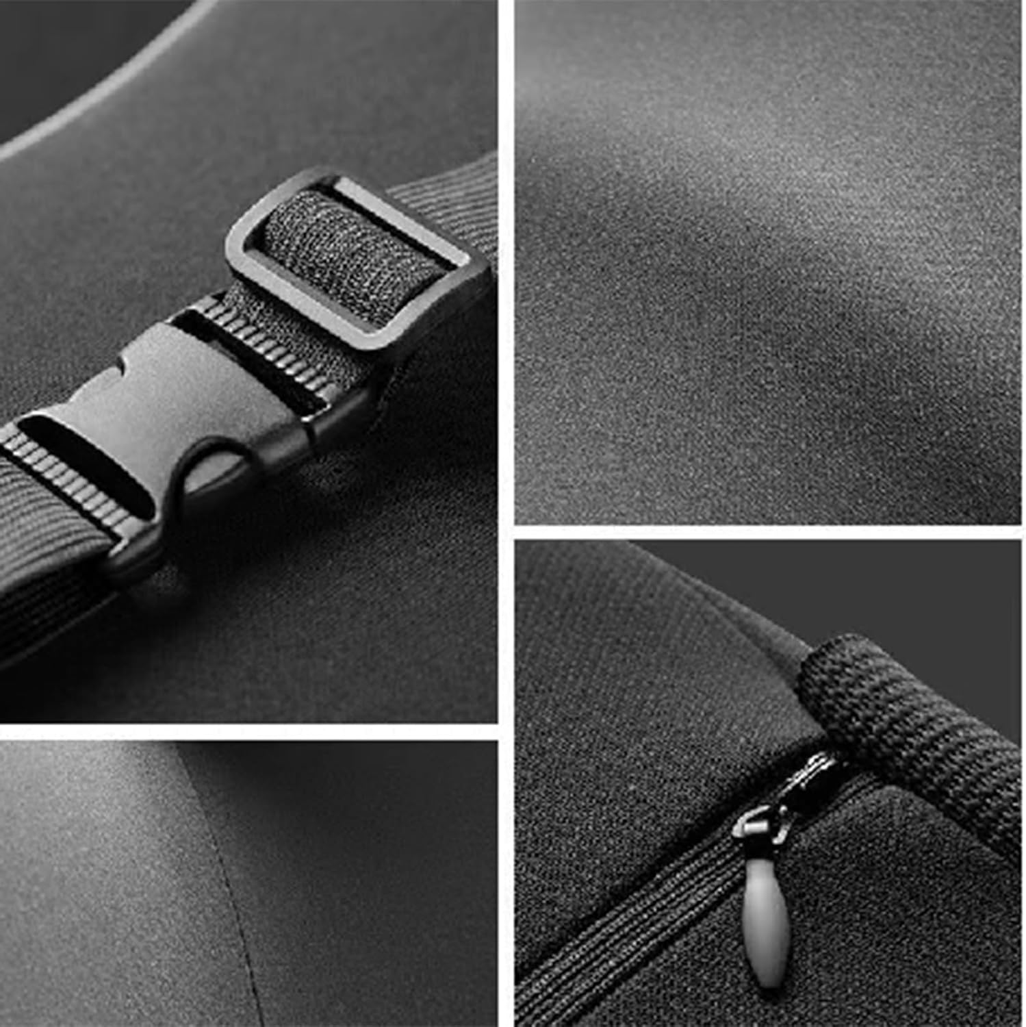 Car Seat Neck Pillow | Car Seat Neck Back Rest Pillows | Breathable Automotive Back Cushion and Headrest for Automobile Sedan Rv