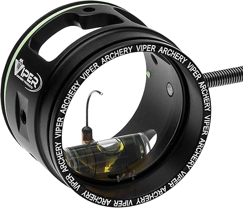 Viper Tiro con arco - Pro Series Target Archery Alcance y mira para arcos recurvos y compuestos, lente de vidrio recubierto, carcasa de aluminio