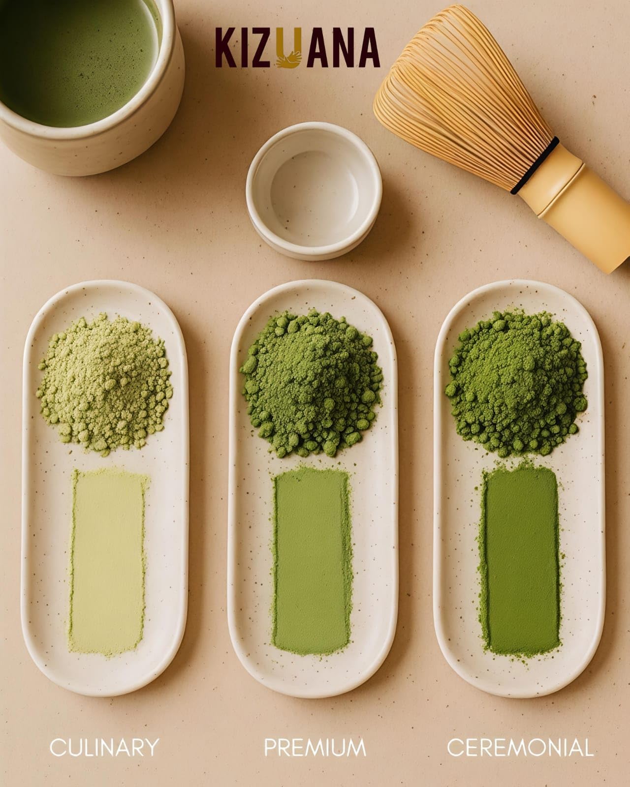 Kizuana Japanese Matcha Green Tea Powder, 30g (18 Servings