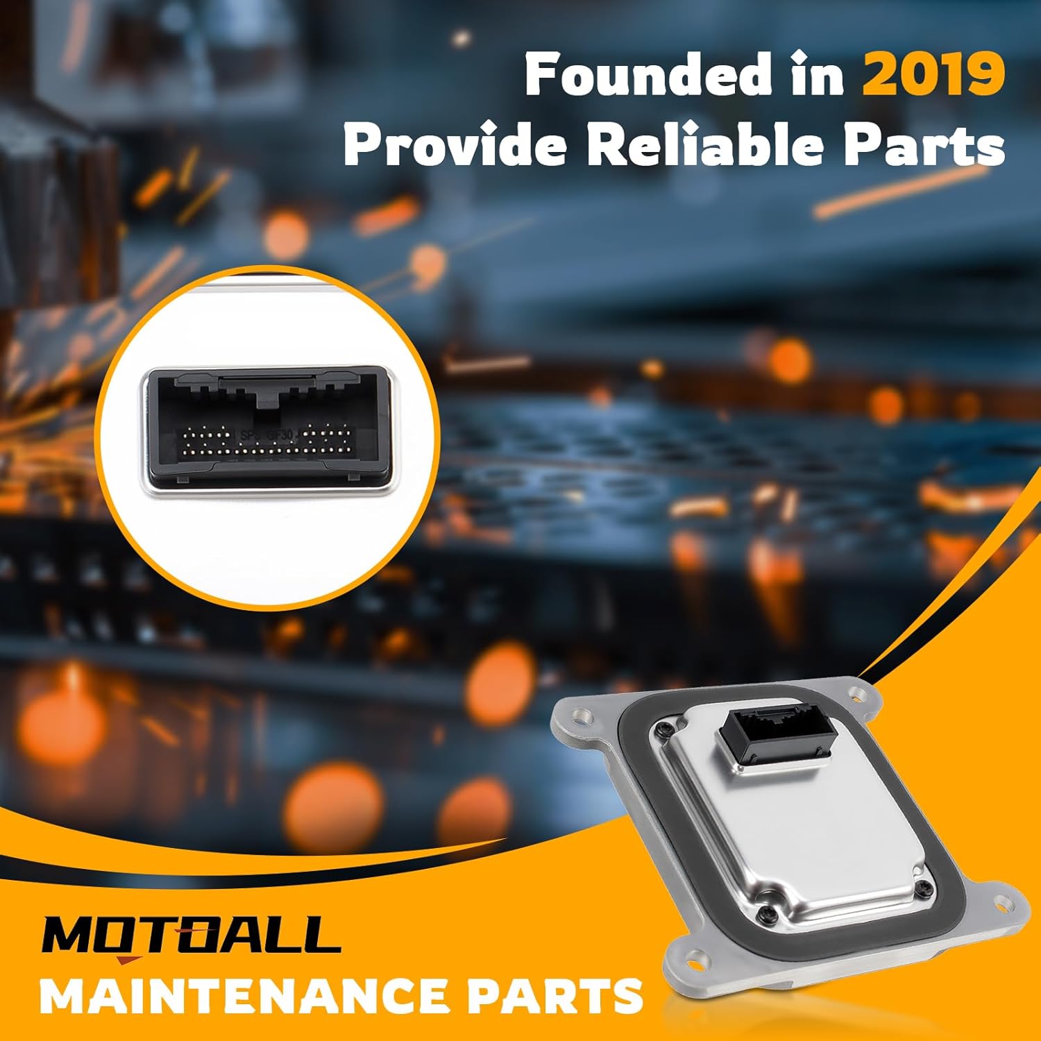 MOTOALL FB53-13B626-B Xenon Ballast for Ford Explorer 2016-2019 Module Control Unit