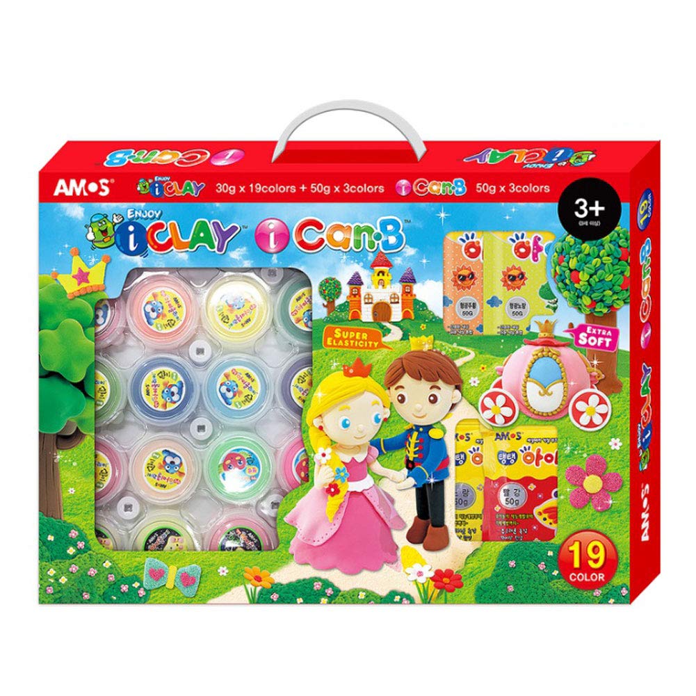 Amazon.co.jp: AMOS iClay i can B クレイプレイセット AMOS iClay i