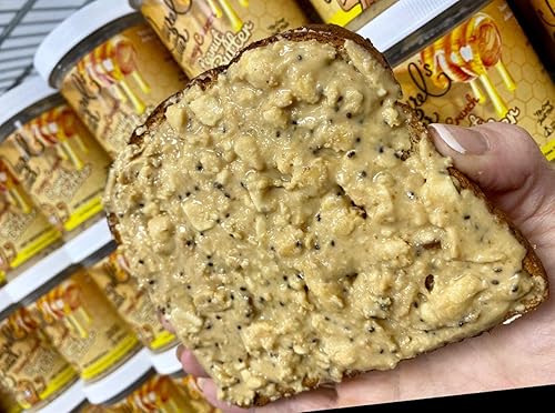 Miniatura 9 de Laurel's - Mantequilla de maní natural - Mantequilla alta en proteínas - Apto para dieta cetogénica - Sin azúcar y baja en sodio - Sin gluten y