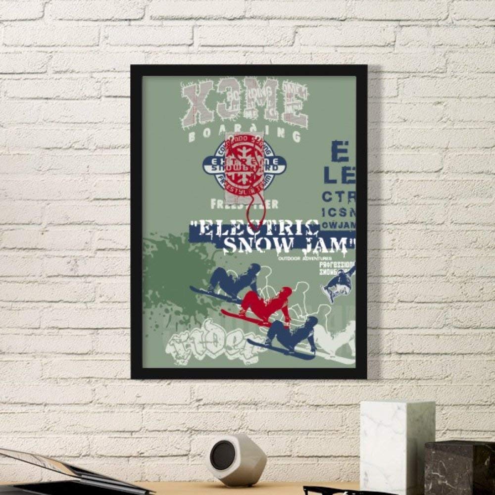 Illustration ski ville deco moderne pour creer une ambiance chalet de montagne chic