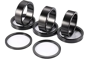 Bicycle Headset Spacer -- Mountain Bike Stem Spacers 8pcs Sets