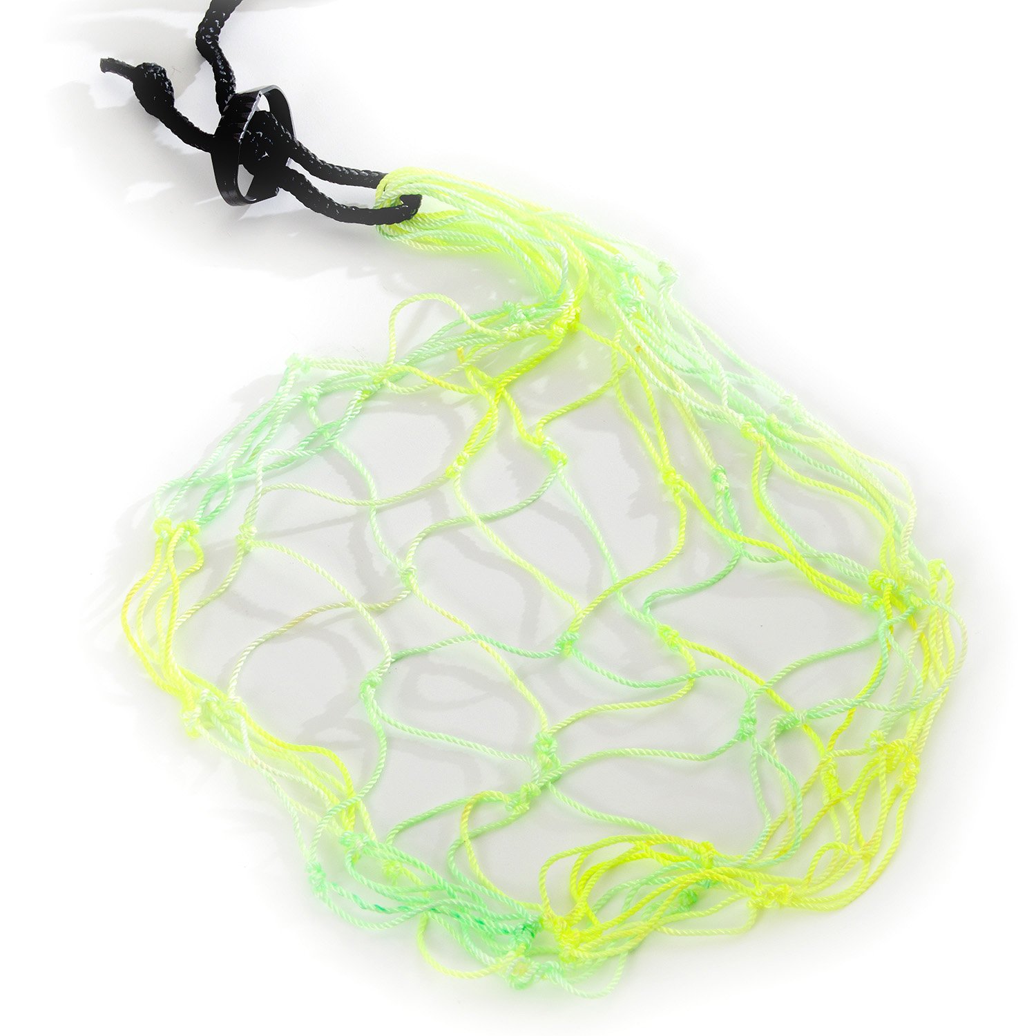 Franklin Kicktrainer - Kickertainingshilfe I Fußball-Gadget I einstellbarer Hüftgürtel I Trainingsnetz für alle Ballgrößen I Fußballtrainings-Zubehör I Schwarz/Neon Gelb - Kordellänge 1,52m
