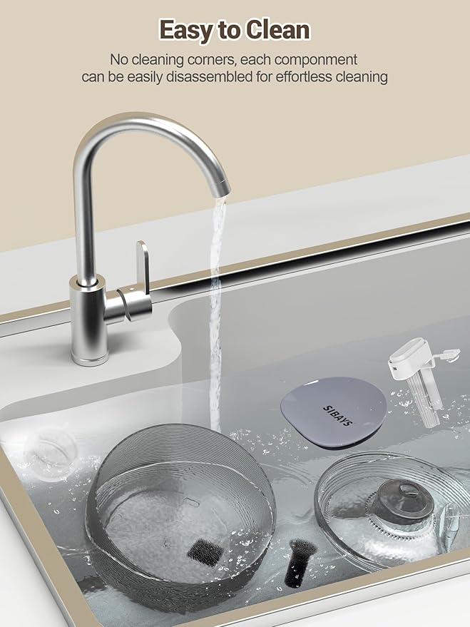 Bomba de repuesto para fuente de agua para gatos SIBAYS, modelo P04 miniatura 8