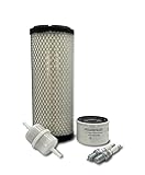 HERO Maintenance Filter Kit For John Deere XUV560E Gator Utility Vehicle Filters Compatible With OEM M170281 AM125424 AM116304 MIU13325 S.N. 040000 & Below