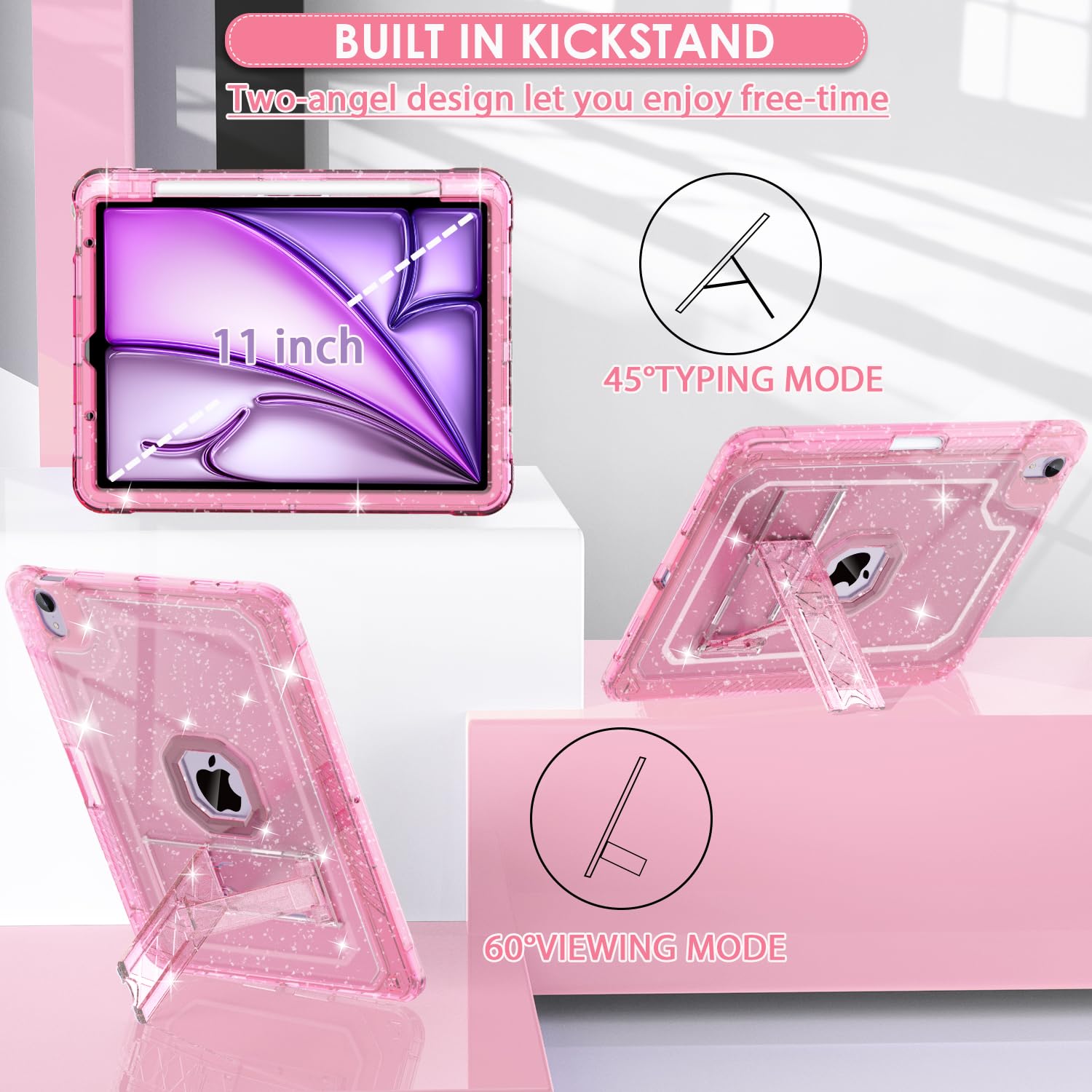 Amazon.com: ZoneFoker for iPad Air M3 11 Inch 7th Case 2025