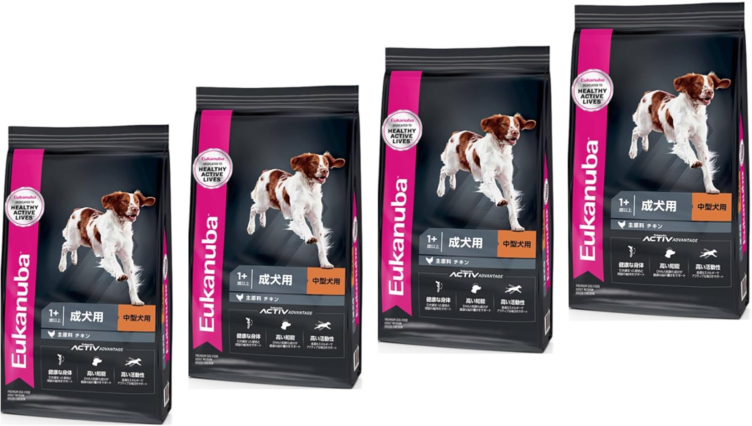 ユーカヌバ ミディアムアダルト 成犬用 中型犬用 15kg ドライフード