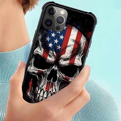 Vista 61 de Funda compatible con iPhone 13 Pro, diseño de patrón para iPhone 13 Pro, fundas para mujeres y niñas, Betsy Ross 13 estrellas de madera con bandera
