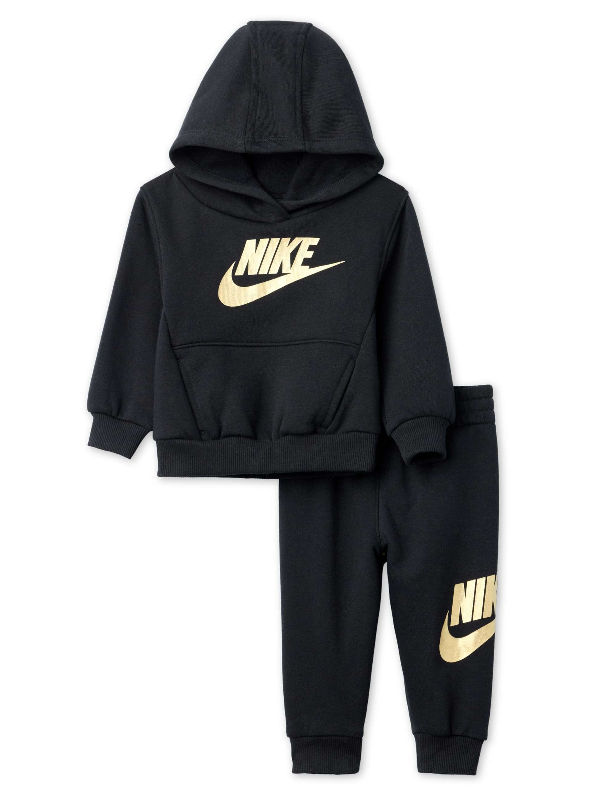 NIKE Tuta da Neonati Club Fleece Nera Codice 66L135-G0G