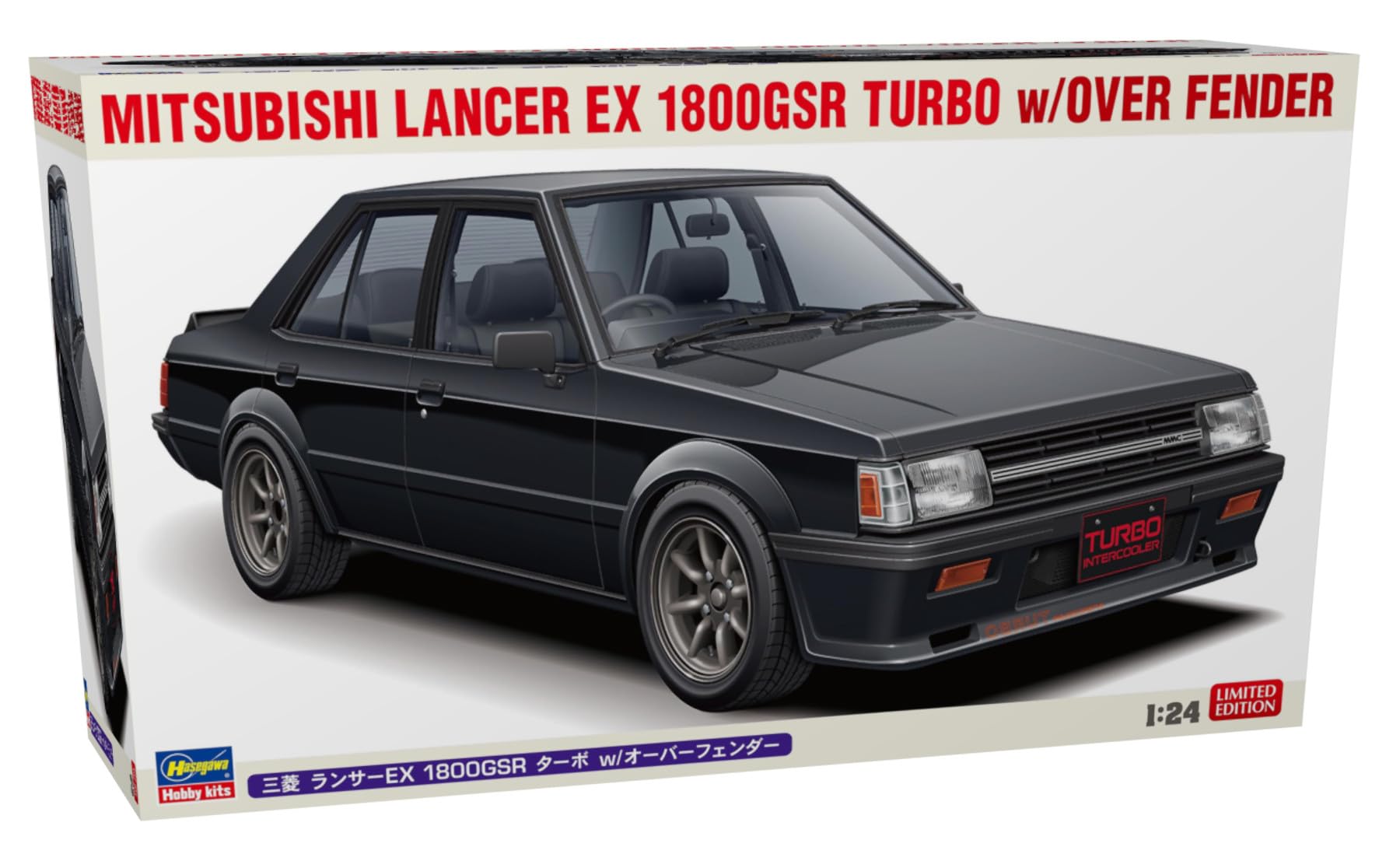 Hasegawa 620808-1/24 Mitsubishi Lancer EX 1800GSR Turbo - 1:24