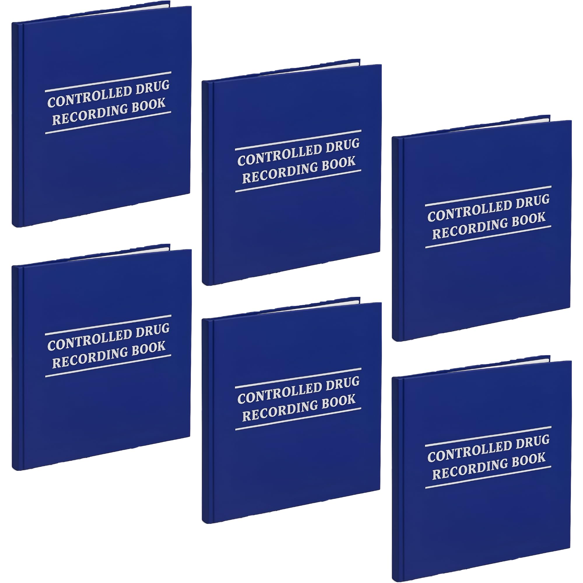 VSafety Controlled Drug Recording Book (6, Blue)