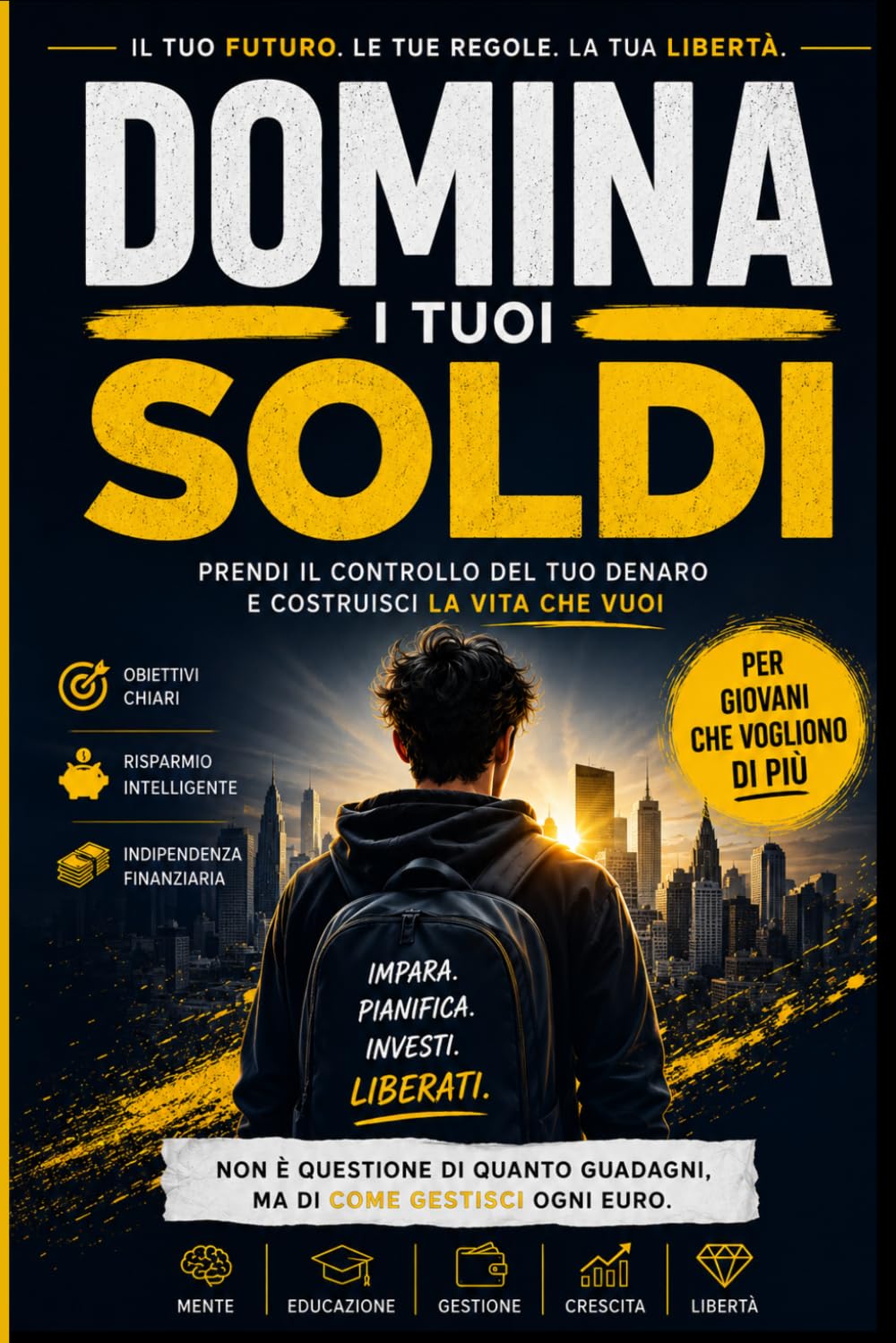 DOMINA I TUOI SOLDI: GUIDA PRATICA PER RISPARMIARE,INVESTIRE E RAGGIUNGERE LA LIBERTA' FNANZIARIA