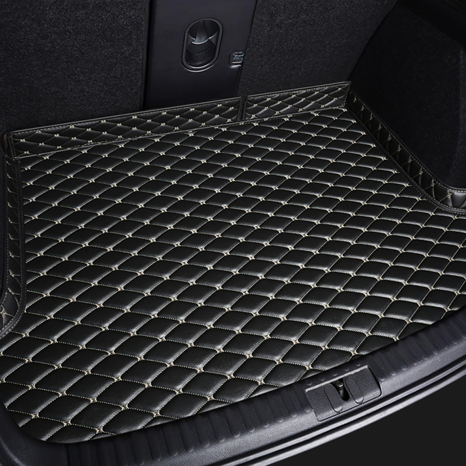 OMAC Tappetino Bagagliaio In Gomma TPE Per Mazda MX-30 2020-2024 – Vasca Vano Carico Impermeabile E Antiscivolo, Nero (1 Pezzo)