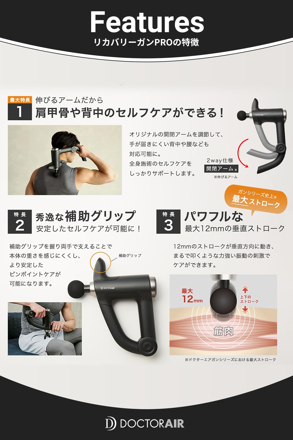 Amazon.co.jp: 【Industry Maximum Vibration Count 3,500 Times】Dr