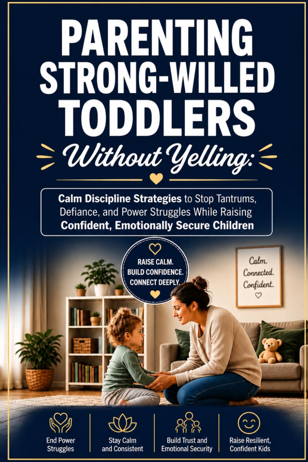 Parenting Strong-Willed Toddlers Without Yelling: Calm Discipline Strategies to Stop Tantrums, Defiance, and Power Struggles While Raising Confident, Emotionally Secure Children