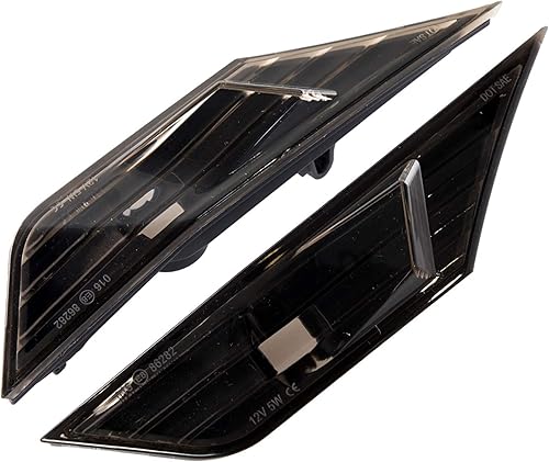 Miniatura 4 de KURLTCAAU 2 luces direccionales JDM, lente ahumada, luz LED completa, luz de marcador lateral frontal compatible con Honda Civic Sedan Coupe