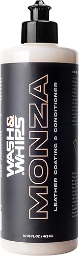 WASH&WHIPS Monza - Revestimiento de cuero y acondicionador para interiores de automóviles, hidrata muebles, restaura y protege asientos de cuero,