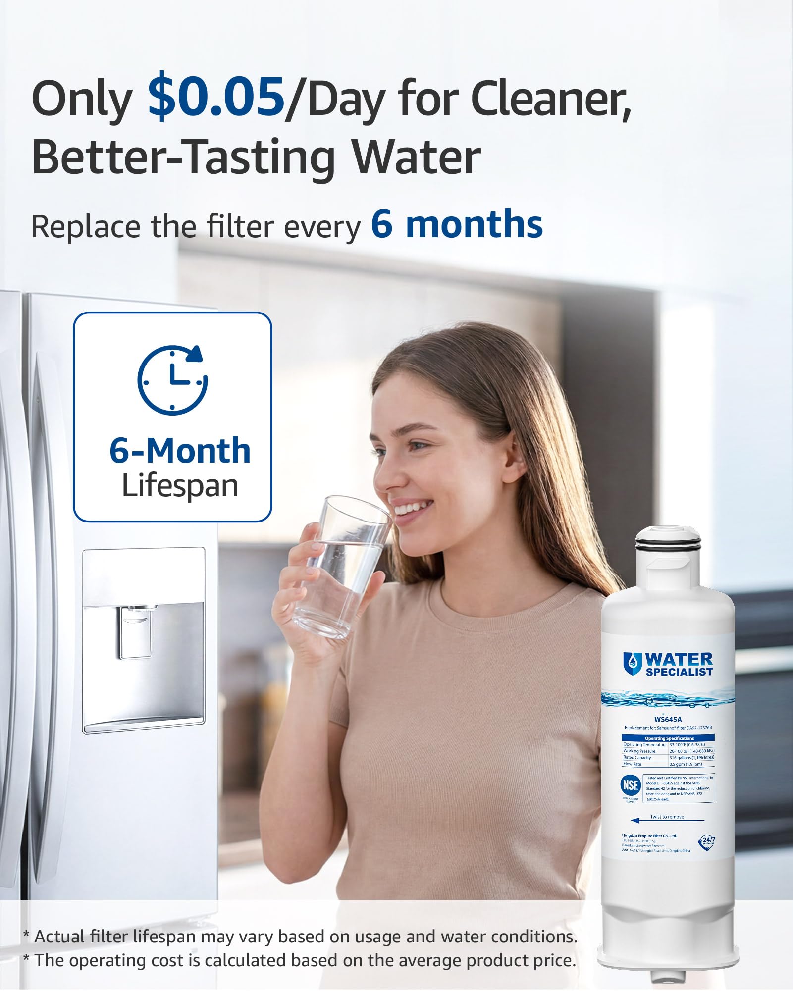 Samsung Water Filter - 4 Pack Replacement -7 Samsung Water Filter - 4 Pack Replacement -7