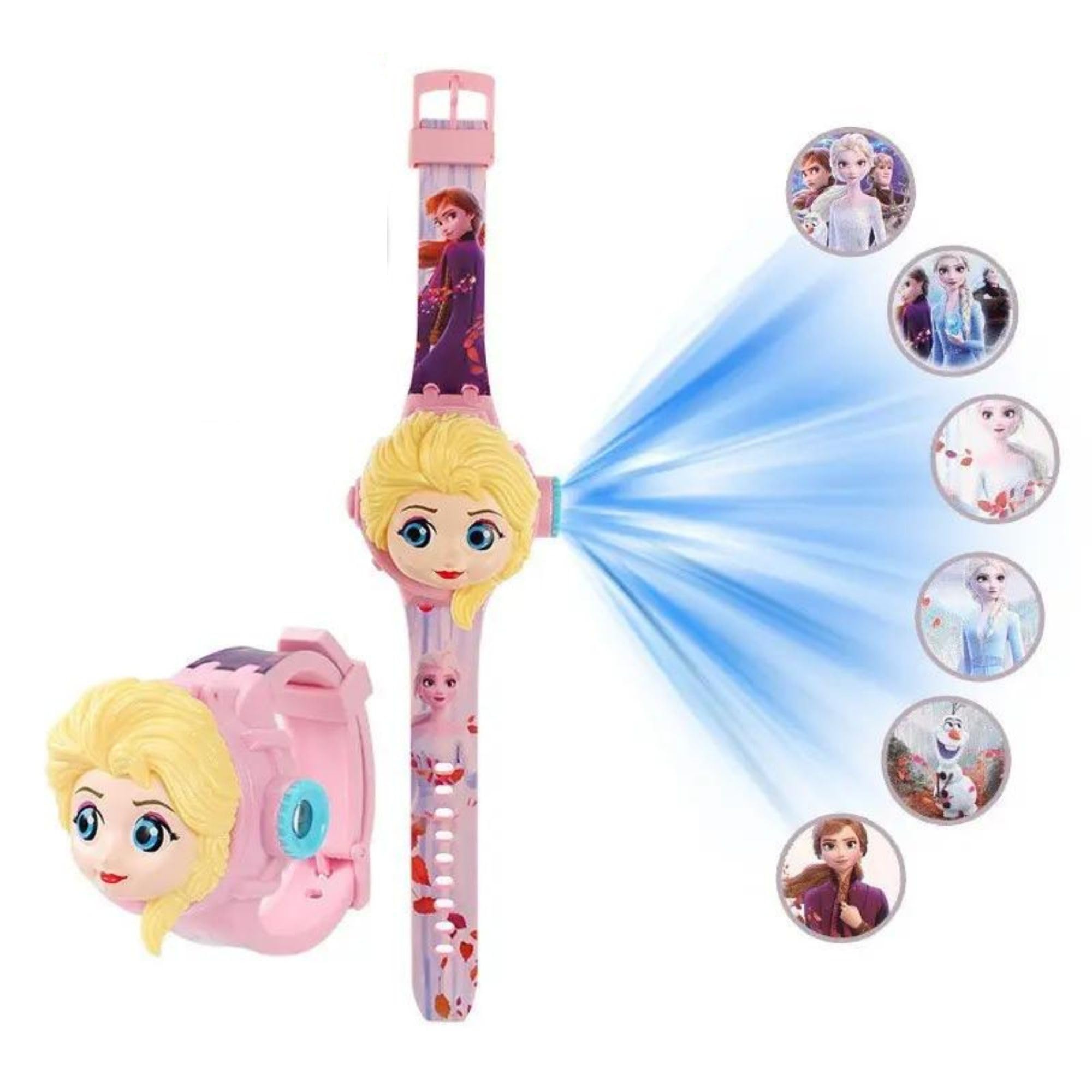 ARTLABEL Children Best Projector Watch (with Colorful Animation Pictures Projection) Digital Face Covered Watch for Girls, Boys & Kids | Best Birthday Return Gift (Frosen Cap Projector) (B0CJCGM3MT) Amazon Price History, Amazon Price Tracker